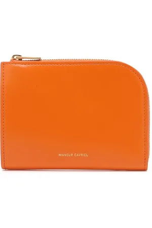 Mansur Gavriel Carteira Compact Zip Em Couro