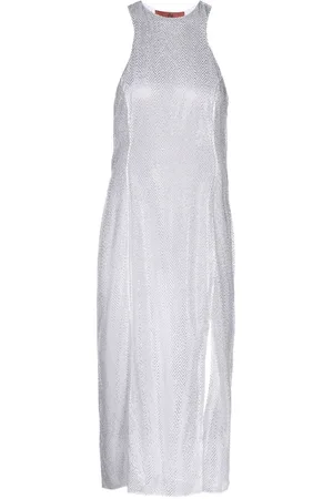 Missoni Vestido Midi Com Aplicações