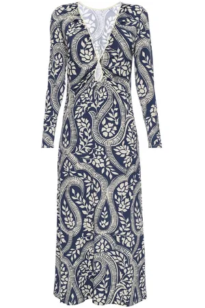 JOHANNA ORTIZ Vestido Old Javanese Longo