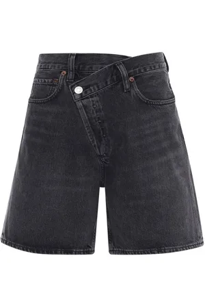 AGOLDE Short Criss Cós Assimétrico