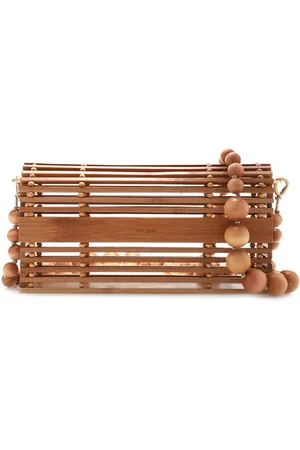 Cult Gaia Bolsa Sylvia Em Bambu