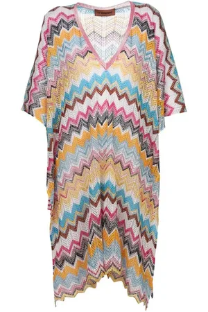 Missoni Vestido Em Crochê