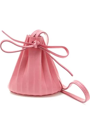 Mansur Gavriel Bolsa Bucket Mini Com Cordão Em Couro