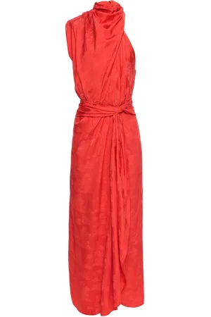 JOHANNA ORTIZ Vestido Red Sea Ankle