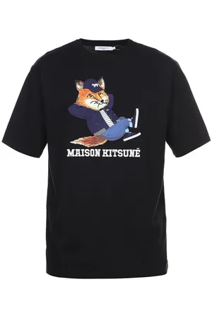 Maison Kitsuné Camiseta Fox Print Easy