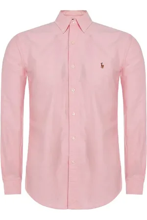 Ralph Lauren Camisa Manga Longa Oxford Custom Fit