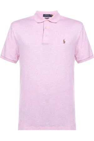 Ralph Lauren Camisa Polo Em Algodão Com Bordado Da Marca