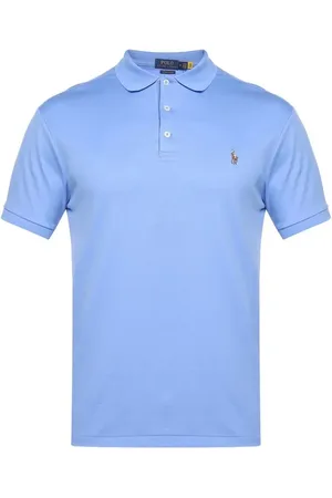 Ralph Lauren Camisa Polo Em Algodão Com Bordado Da Marca