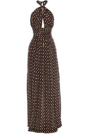 JOHANNA ORTIZ Vestido Palm Tree Collector Ankle