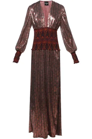 Mimi Liberte Vestido Longo Acinturado