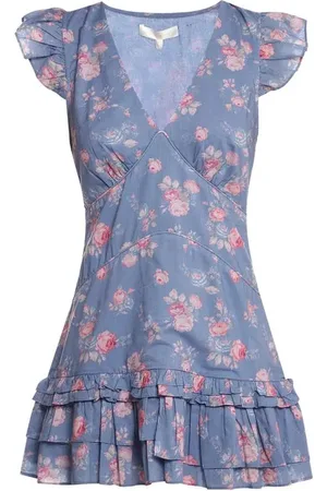 LOVESHACKFANCY Vestido Arthur Com Babados