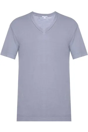 James Perse Camiseta Manga Curta Em Algodão
