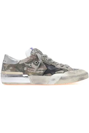 Golden Goose Tênis Superstar Em Algodão