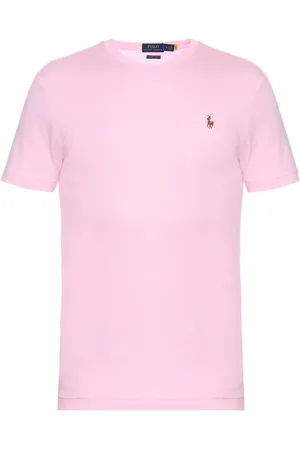 Ralph Lauren Camiseta Manga Curta Em Algodão