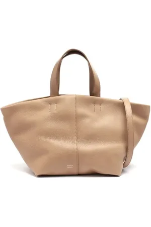 Mansur Gavriel Bolsa Tulipano Nocciola Em Couro