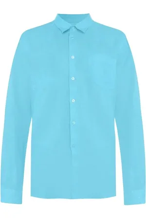 Vilebrequin Camisa Caroubis Em Linho