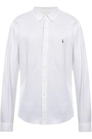 Ralph Lauren Camisa Manga Longa Em Algodão