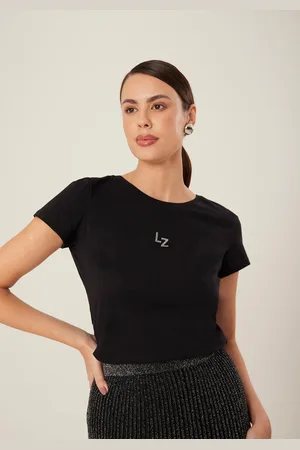 LEZ A LEZ Blusa Presenteável Manga Curta em Malha Prime Basic