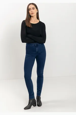 LEZ A LEZ Calça Jegging Básica Com Cintura Alta