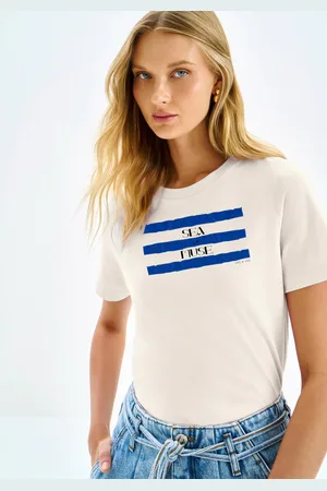 LEZ A LEZ T-Shirt Malha Prime Estampa Sea is Muse