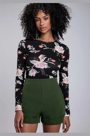 LEZ A LEZ Shorts Cintura Alta Bolsos