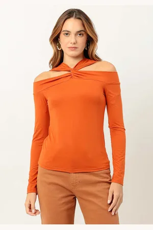 LEZ A LEZ Blusa Manga Longa em Malha Aveludada com Cut Out