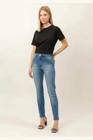 LEZ A LEZ Calça Skinny com Cintura Alta
