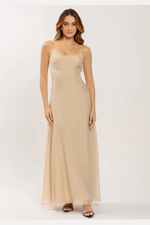 LEZ A LEZ Vestido Longo com Alças Longo em Lyocel