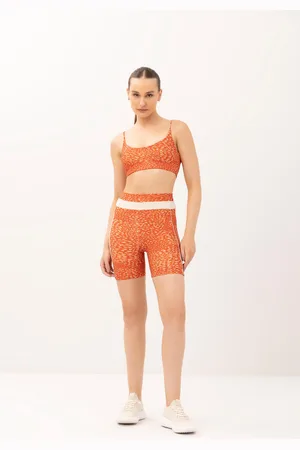 LEZ A LEZ Top Reto com Alças Estampado MOVE Fitness