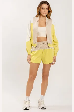 LEZ A LEZ Jaqueta Bomber MOVE Fitness com Recortes