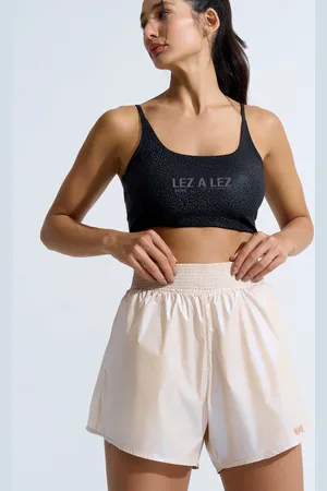 LEZ A LEZ Shorts Corta Vento Perolado MOVE Repelente à Água