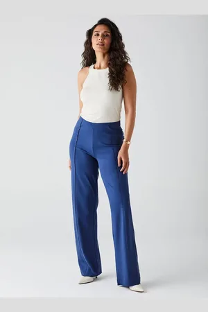 Liz Calça Reta Interlock Luxury 20567 Blue Jeans G