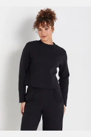 Liz Blusa de Moletom 21600 Super Black P
