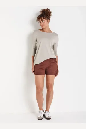 Liz Shorts Interlock Luxury 20564 Mascavo G