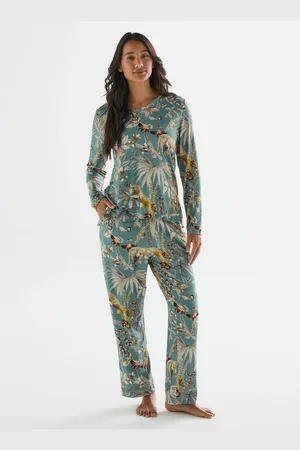 Liz Calça de Pijama Longa 27803 Mystic Garden GG