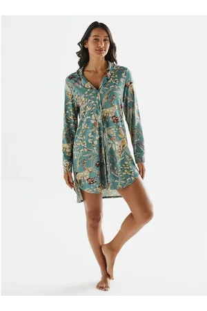 Liz Camisão de Pijama Manga Longa 29805 Mystic Garden G