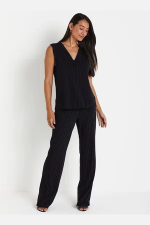 Liz Calça Pantalona Risca de Giz 20355 Risca De Giz 44