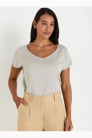 Liz Camiseta Manga Curta 21588 Mist XGG