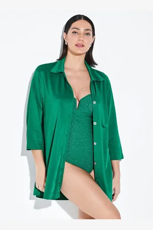 Liz Camisão Curto Tricot Like 19757 Vert Foncé G