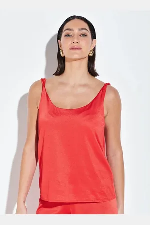 Liz Regata Alça Torcida Tricot Like 19756 Radiant Red M