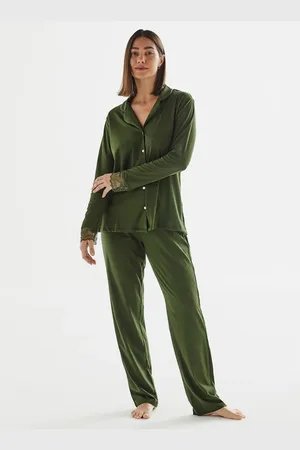 Liz Calça de Pijama de Algodão 20703