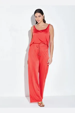 Liz Calça Pantalona Tricot Like 19755 Radiant Red 44