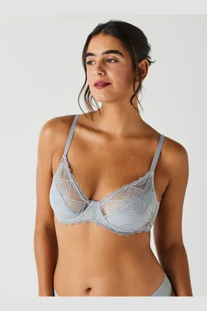 Liz Sutiã de Renda Sem Bojo Com Aro Reducer Lovely 51554 Silver 40D