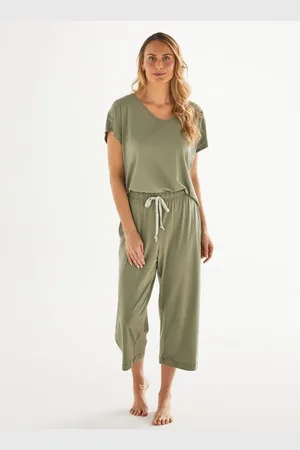 Liz Calça de Pijama de Algodão Cropped 20505 Silvestre P