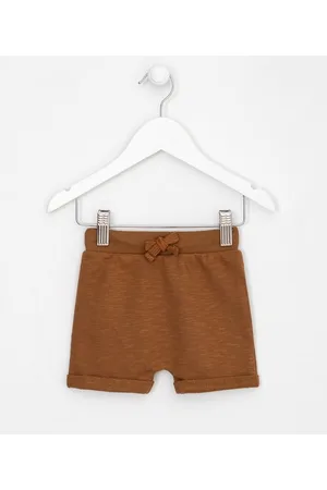 Teddy Boom Bermuda Infantil Saruel em Moletom - Tam 0 a 18 meses