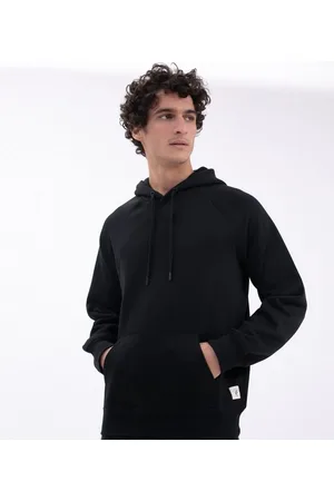 Blue Steel Blusão em Moletom com Capuz e Bolso Canguru
