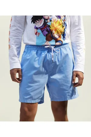 Blue Steel Bermuda em Sarja com Cós Elástico