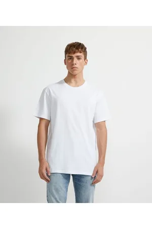 Blue Steel Camiseta Easy Fit em Algodão Manga Curta