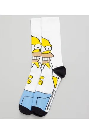 The Simpsons Meia Cano Longo Divertida Hommer