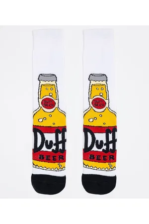 The Simpsons Meia Cano Longo Estampa Duff